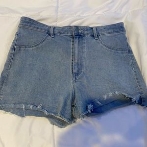 H&M denim shorts size 10